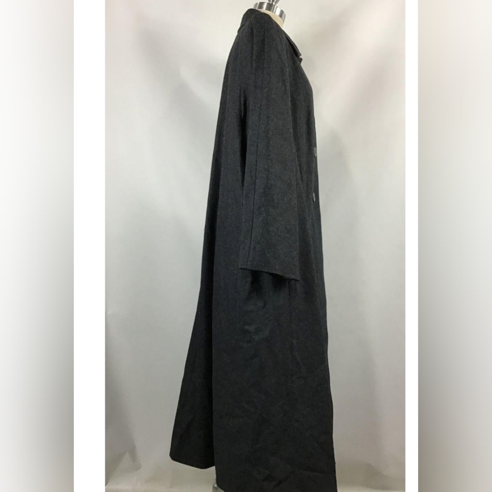 NWT Harve Benard Wool Blend Coat — Dark Gray, Size 20W | Classic Winter Coat - Picture 4 of 5
